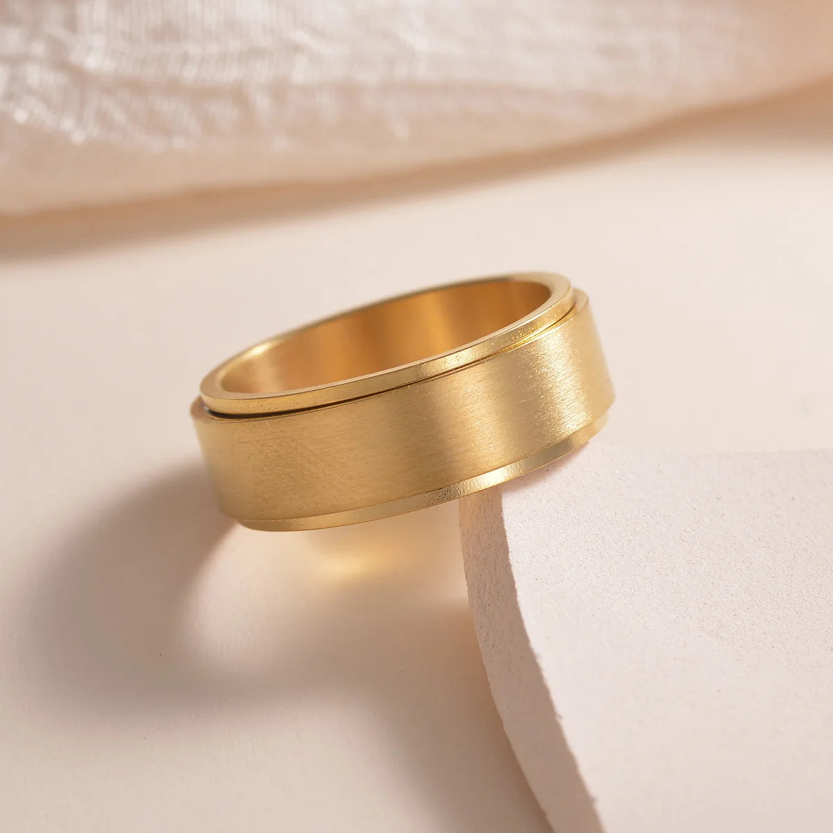 AA017164不锈钢旋转环减压旋转指环抗焦虑减压旋转环