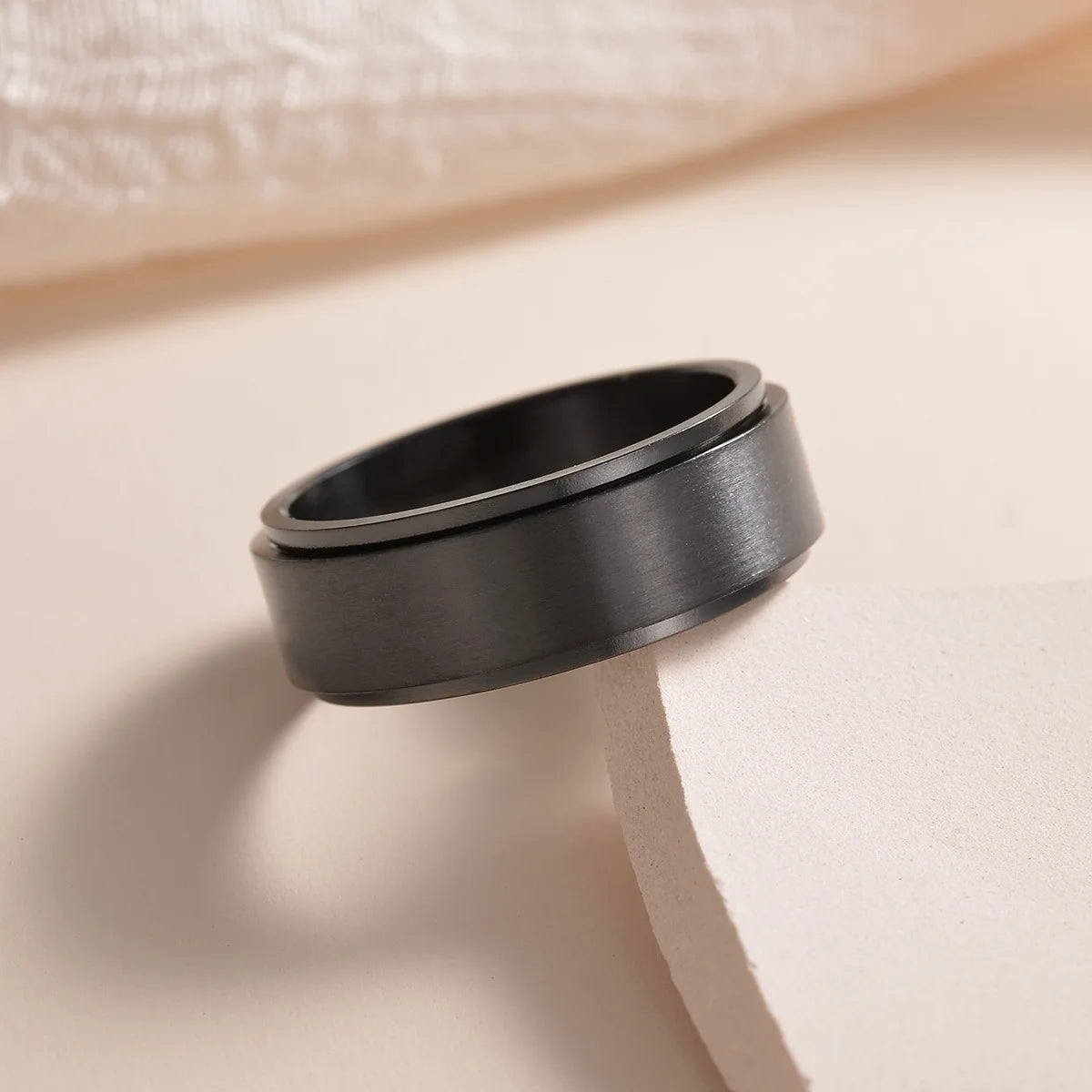 AA017164不锈钢旋转环减压旋转指环抗焦虑减压旋转环